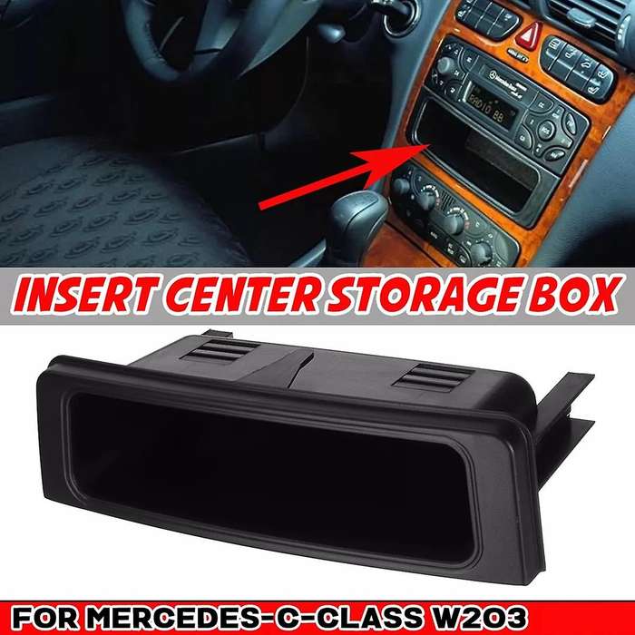 Car Center Console Storage Tray for Mercedes-benz W203 C-class W639