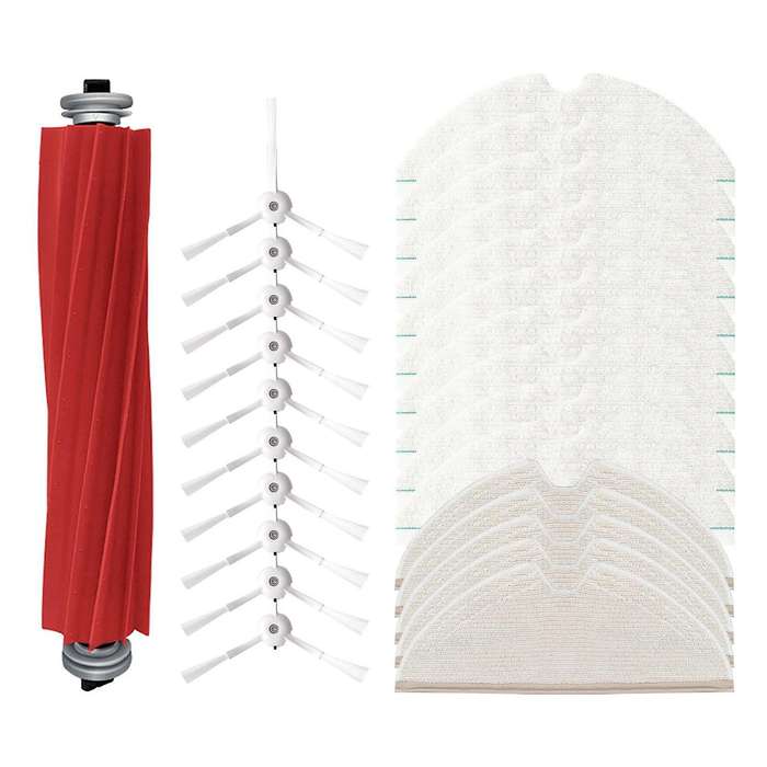 Main Brush Side Brush Mop Cloth for Roborock T8 Robot Cleaner Kits