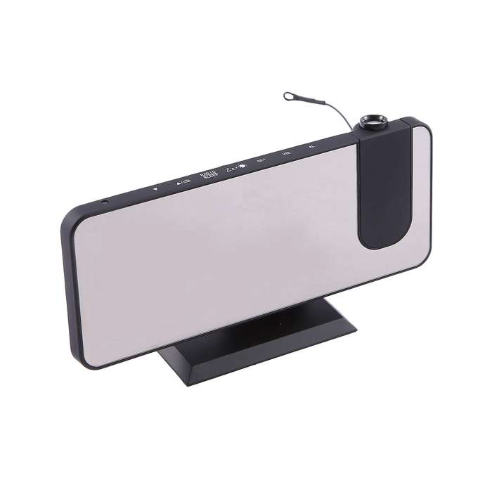 Projection Alarm Clock for Bedroom,with Temperature Humidity Dimmer