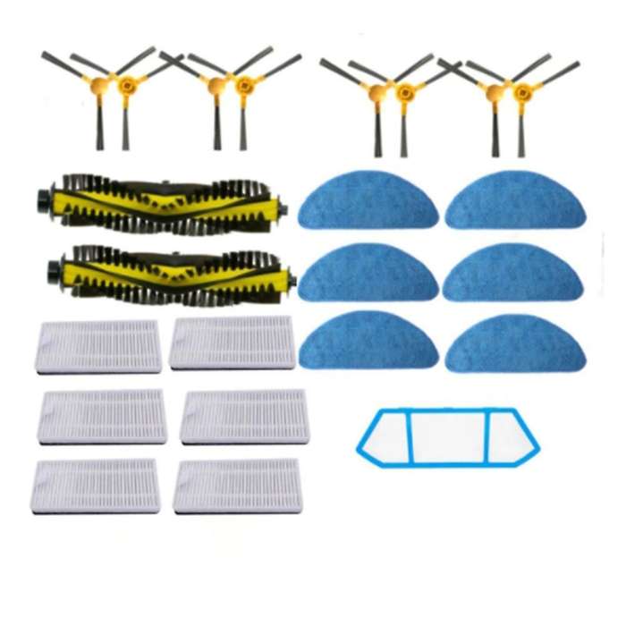 Filter Main Brush Mop for Neatsvor X500 X520 X600 Pro Tesvor X500 T8