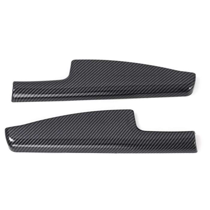 Carbon Fiber Rear Armrest Panel Sticker Decoration