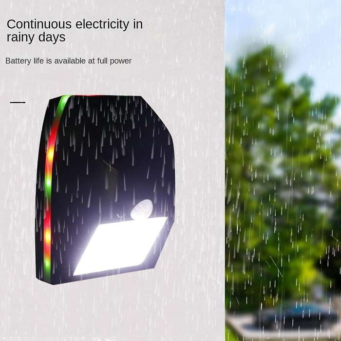 Solar Fence Lights, 2 Pack Solar Garden Wall Lights Outdoor