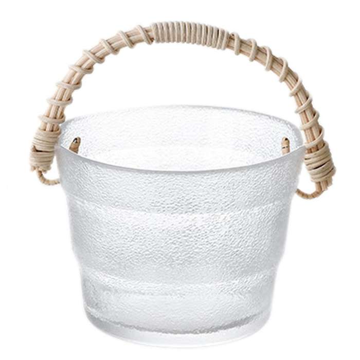 Light Luxury Fruit Basket Portable Glass Fruit Plate 1