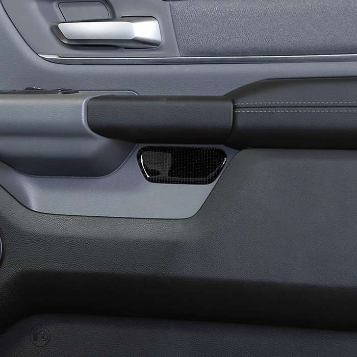 Car Inside Door Stickers for Dodge Ram 1500, Carbon Fiber