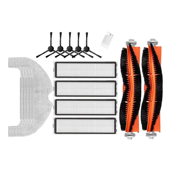Main Side Brush Filter Mop Cloth and Dust Bag Replacement Kits