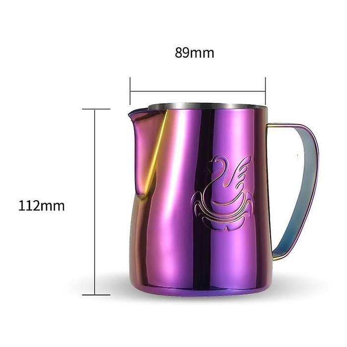 Stainless Steel Coffee Frothing Pitcher Thicken 600ml Frother Cup