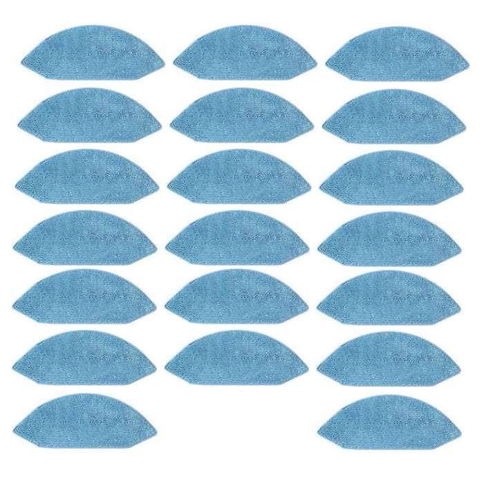 20pcs Mop Cloth Rag Set for Ecovacs Deebot U2 Dgn22 Vacuum Cleaner