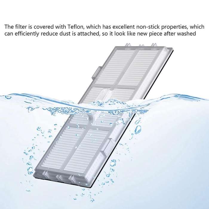 Replacement Roller Brush Side Brushes Filters for Roborock S7 T7s