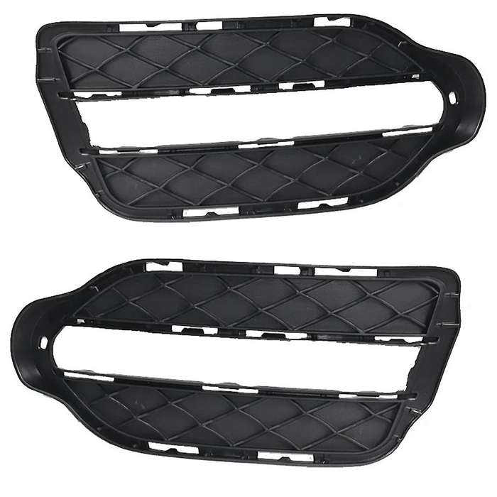 Automobile Front Bumper Grille Fog Lamp Cover for - C 2048857223 Black Right