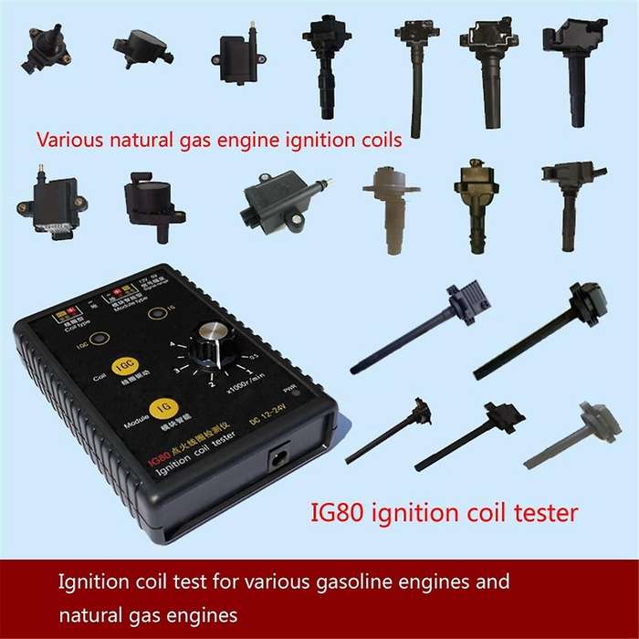 Automobile Ignition Coil Tester Car Gas Oil Petrol Vehicle Natural Gas 24v Gasoline 12v Coil Ignitio