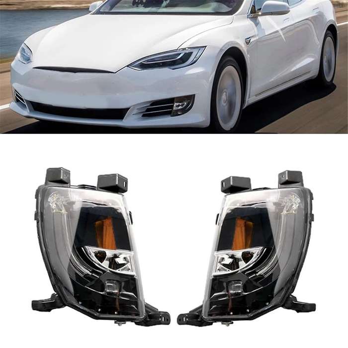 Automobile Led Front Fog Light Front Bumper Fog Light High Configuration for Model S 2016-2021 Us V