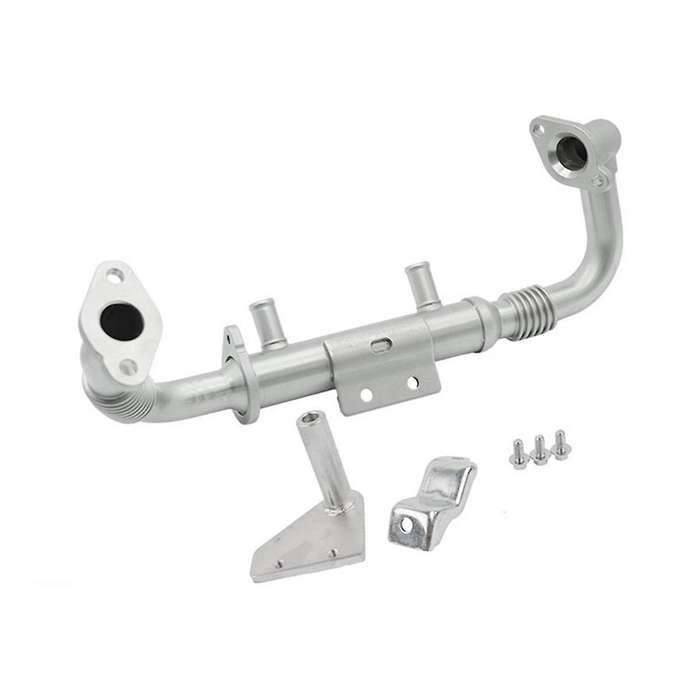 Automotive 14735-EC00D EGR Thermostat Tube Engine Cooler for NP300 Navara D40 R51 2005-2020
