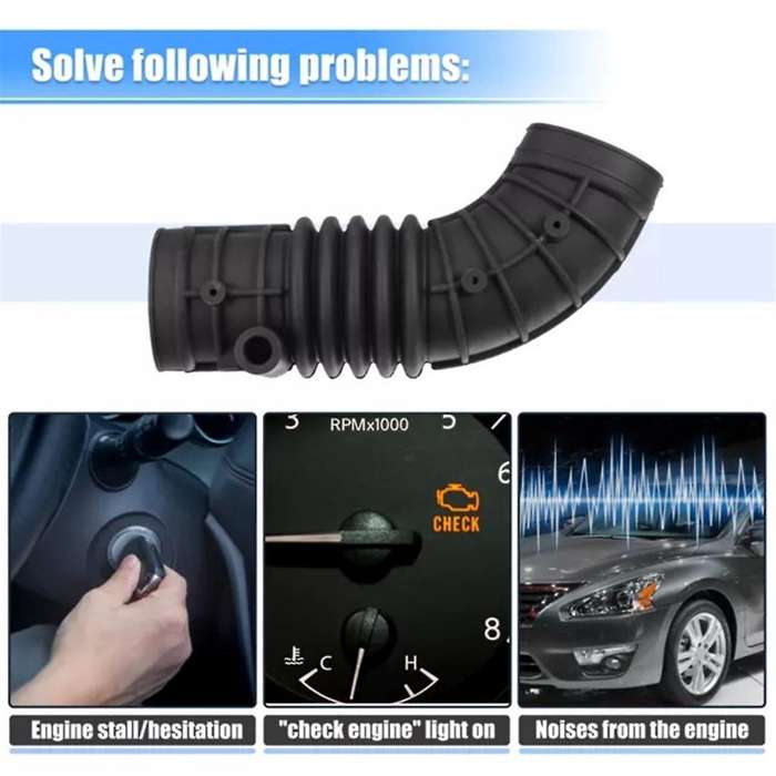 Automotive Engine Air Intake Hose Pipe for 3 Series E30 318i M40 13711709754 13 71 1 709 754