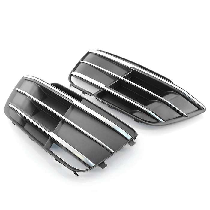 Automotive Front Bumper Fog Lamp Light Cover with Chrome Trim for Sq5 S-class Q5 2018-2022 80a807679