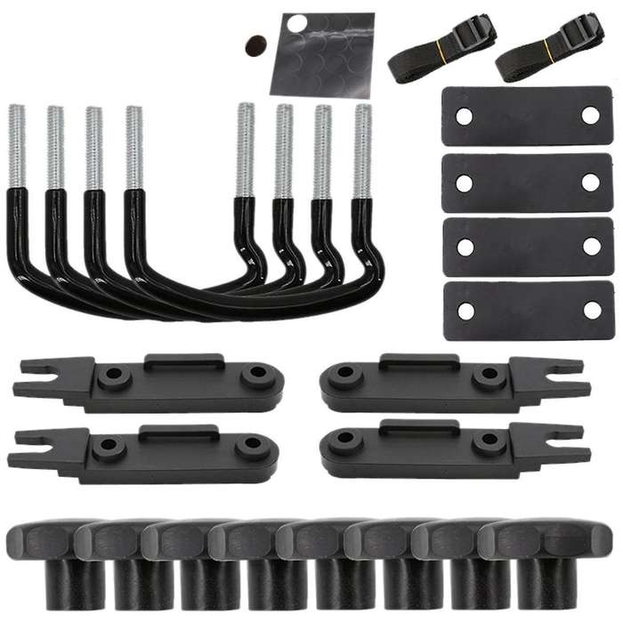 Automotive Luggage Accessories Bag U Buckle Pad Quick Clamp Quick Release Bandage Nut Kit for Car Ro