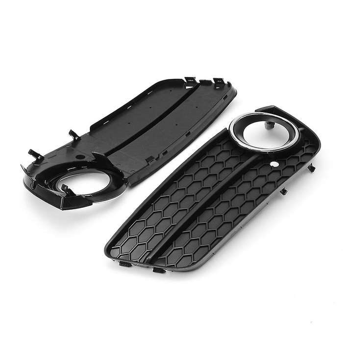 Automotive Lower Mesh Grille Fog Lamp Frame Lower Center Mesh Fog Lamp Frame for A5 2008-2011 8t0807