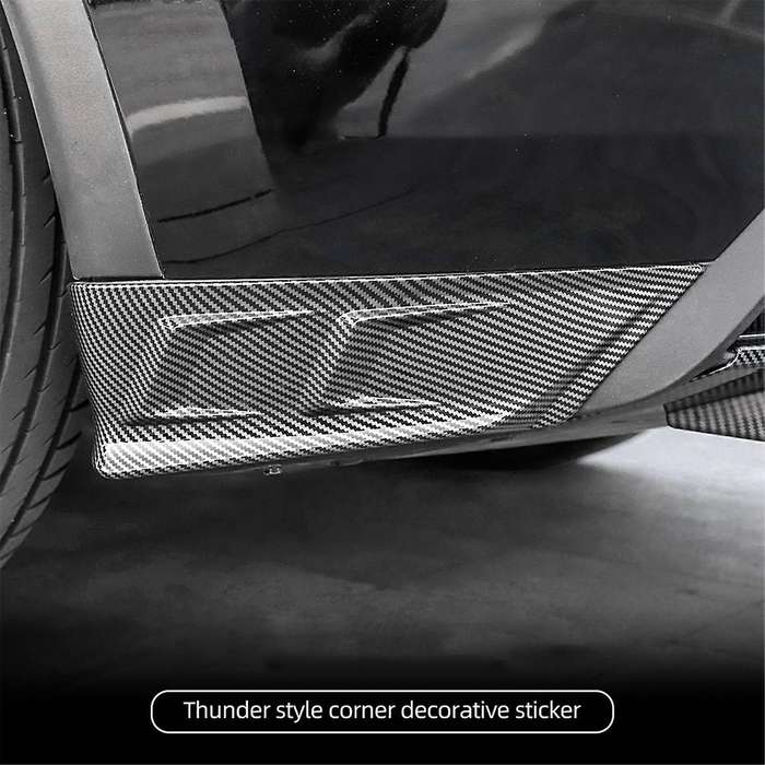 Automotive Rear Lip Side Wrap Corner Rear Lip Corner Rear Scoop Wrap Corner Spoiler Trim for Model