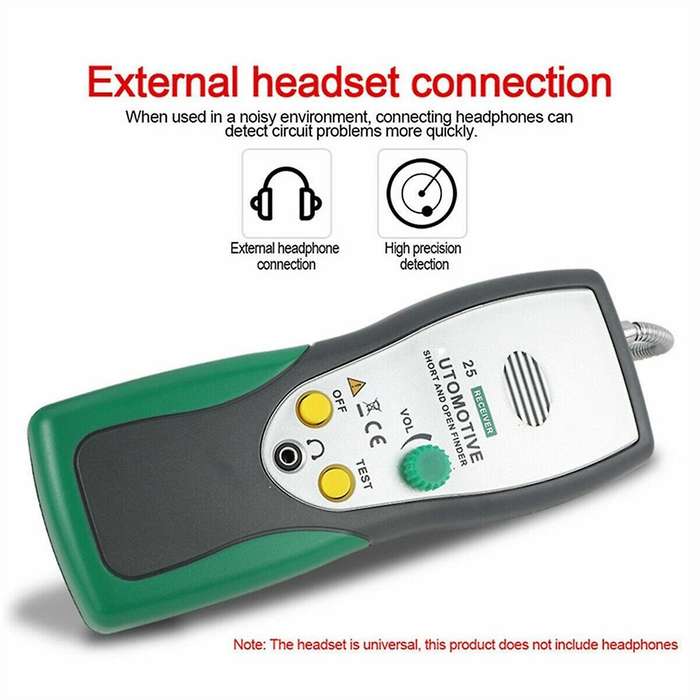 Automotive Short Open Circuit Finder Tester Car Trucks Cable Tracker Car Circuit Scanner Open Short