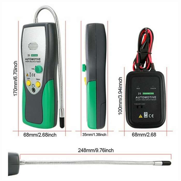 Automotive Short Open Circuit Finder Tester Car Trucks Cable Tracker Car Circuit Scanner Open Short