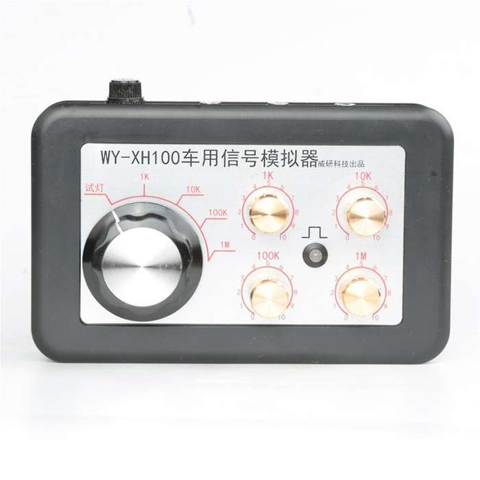 Automotive Signal Simulator 12V XH100 Water Fuel Temperature Sensor Rail Pressure Sensor for Car Dia