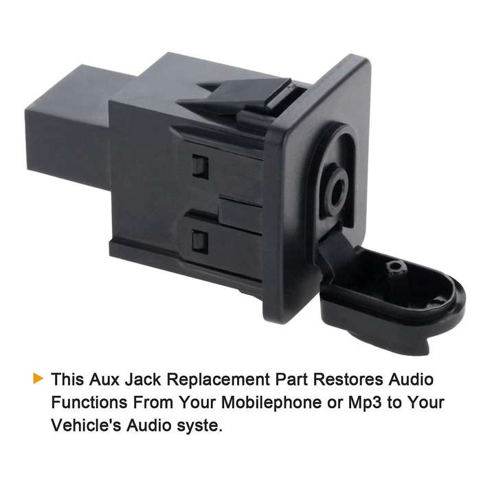 Auxiliary Input Jack Accord Aux Port Replacement 39112-TA0-A01 for Accord Sedan Pilot
