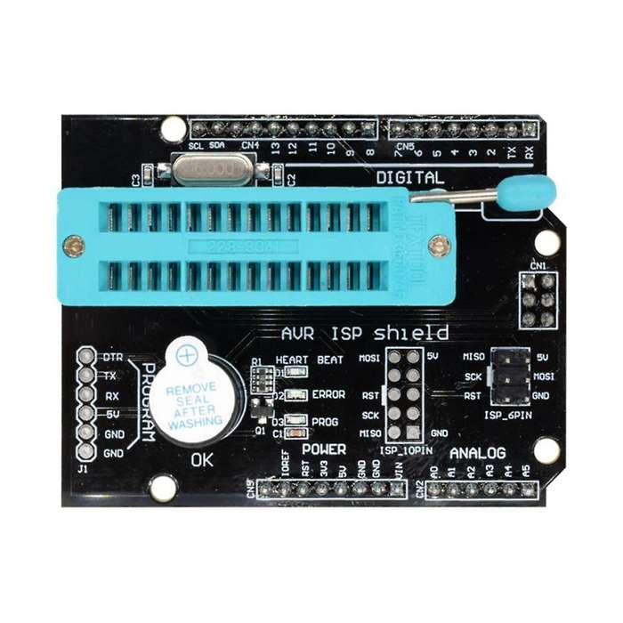 AVR ISP Universal Programmer Expansion Board Shield Burning Bootloader for Atmega328P Module Atmega