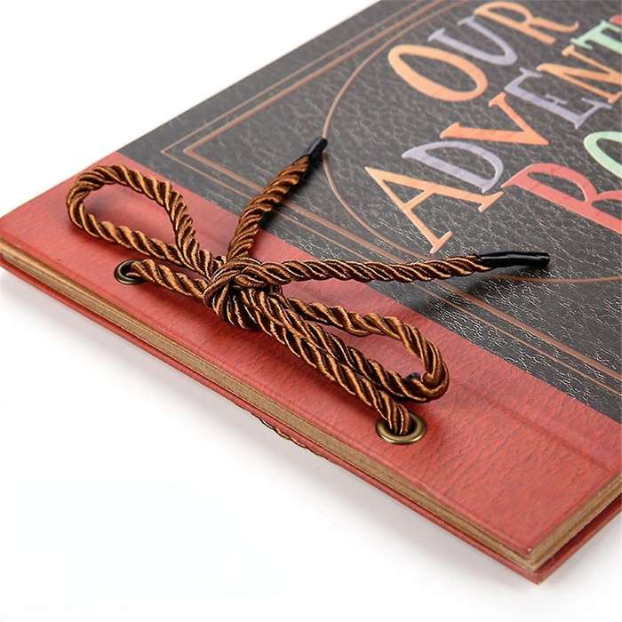 B Scrapbook Photo Album,our Adventure Book Scrapbook,hard Cover Travel Scrapbook for Anniversary, We