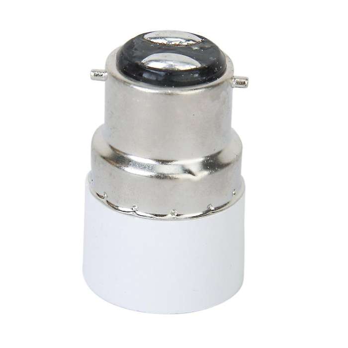 B22 to E14 Screw LED Light Bulb Socket Adapter Converter