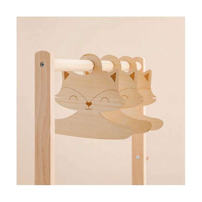 Baby Clothes Hangers- Wooden Baby Hangers for Nursery Adorable Cartoon Shaped Kids Hangers,infant C