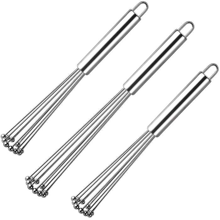 Ball Whisk Ball Whisk Wire Egg Whisk,ball Whisk Used to Manually Stir Egg Liquid Butter Cream Batte