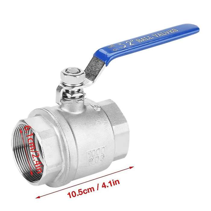 Ball Valve Female Thread 2 Inch 304 Stainless Steel Full Port Female Thread Ball Valve 2 Inch DN50 1