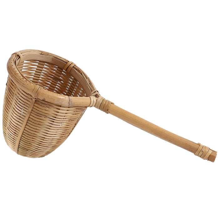 Bamboo Tea Strainer Filter Colander Infuser Handmade Weave Crafts Novelty Tea Tool Tea Gadgets Gif