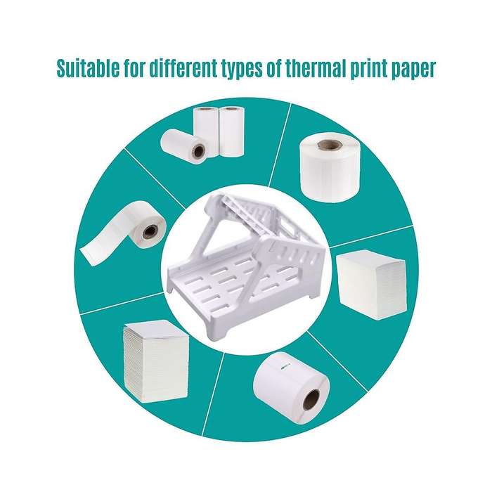 Bar Code Machine Paper Rack Universal Face Single Bracket Label Bracket Express Electronic Face Sing