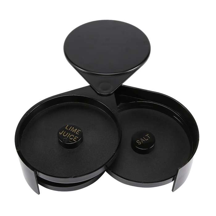 Bar Utensils Bartending Three-layer Salt-side Box Sugar-side Box Margarita Box Bar Salt-side Box