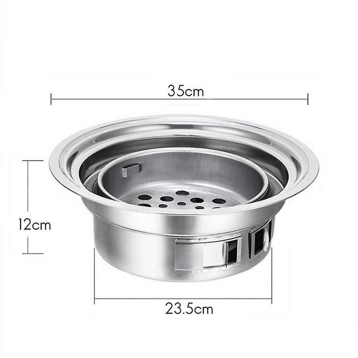 Barbecue Indoor Smokeless Stove, Desktop Grill, Indoor Grill, Outdoor Camping Portable Charcoal Gril