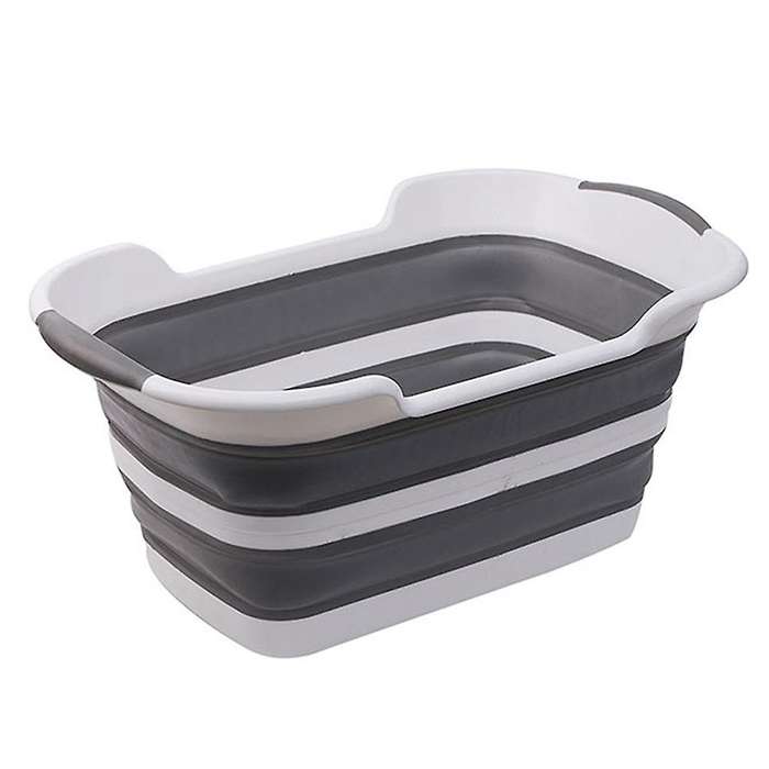 Basin Containers for Clothes Laundry Basket Dirty Baby Toy Plastic Storage Bags Box Folding Laundry