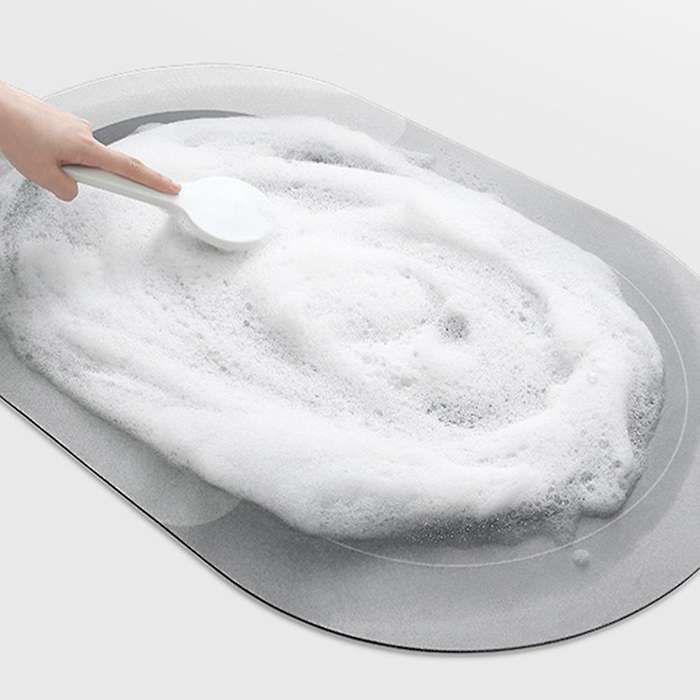Bath Mat Super Absorbent Bathroom Mats Quick Drying Bathroom Carpet Modern Simple Non-Slip Floor Mat