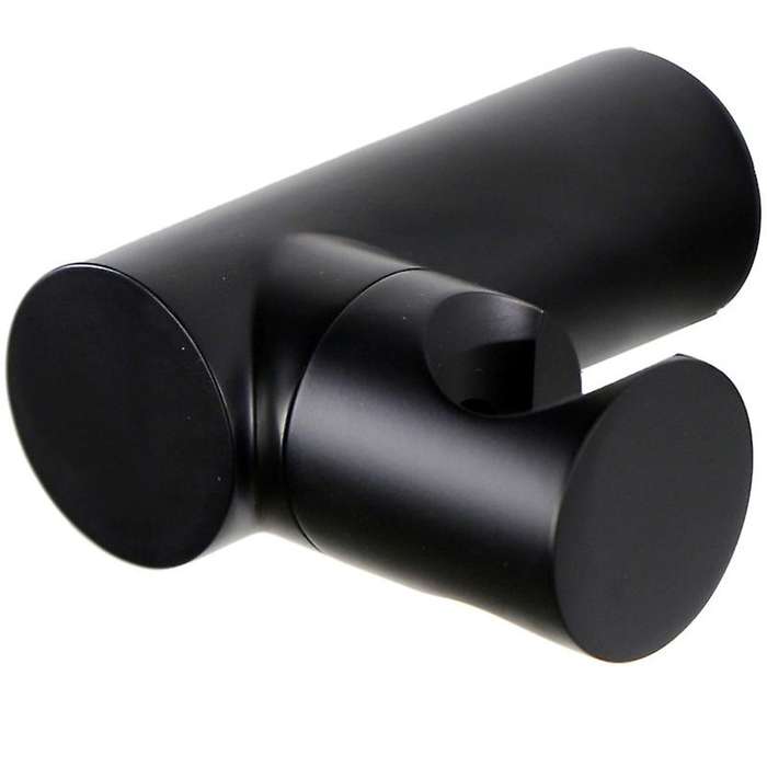Bathroom Shower Head Bracket Brass Wall-mounted Black Durable Portable Shower Holder Bath Accessori