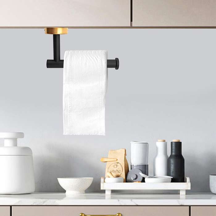 Bathroom Toilet Paper Holder, Stainless Steel Rustproof Toilet Roll Holder for Bathroom, Kitchen, W
