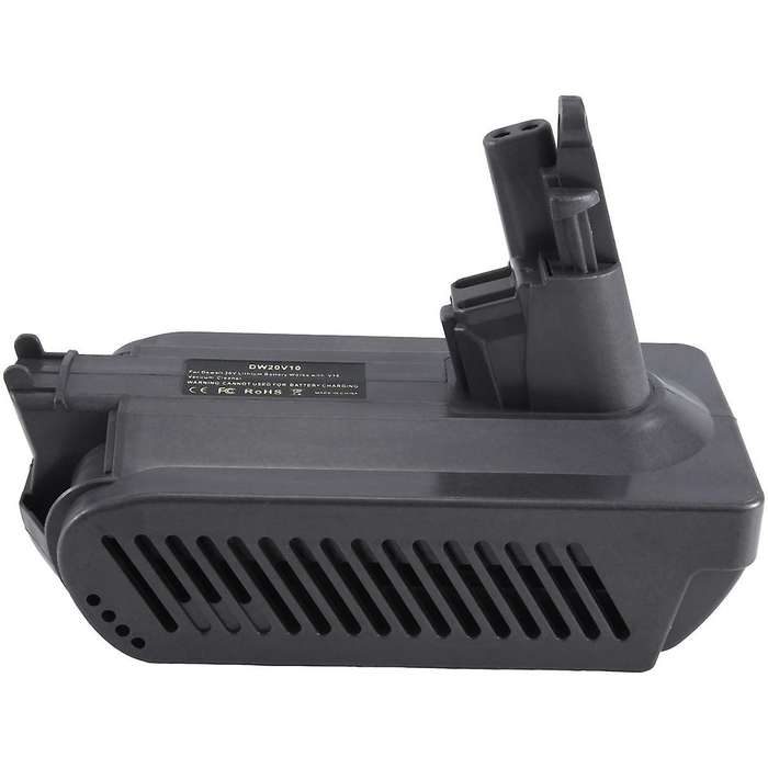 Battery Adapter for 20v Li-ion Battery Convert to for V10 Vacuum Cleaner Dw20v10