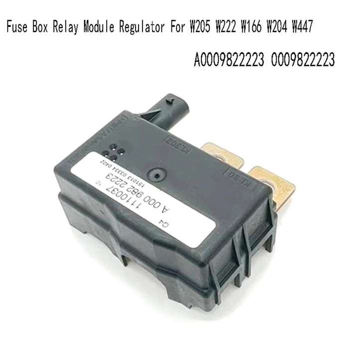 Battery Relay Control Module Fuse Box Relay Module Regulator for W205 W222 W166 W204 W447 A000982222