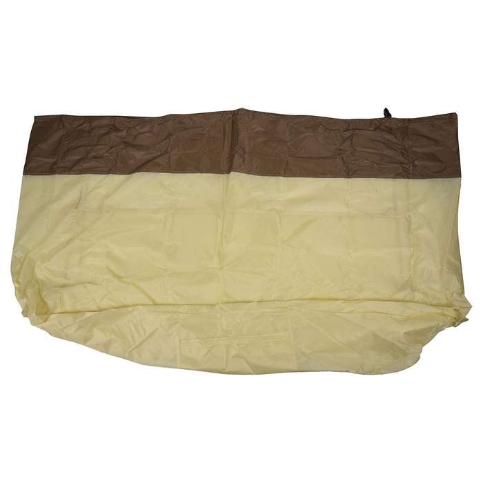 Bbq Cooker Heavy Duty Waterproof Outdoor Beige Garden Courtyard Gas Grill Cover 150X61X122Cm