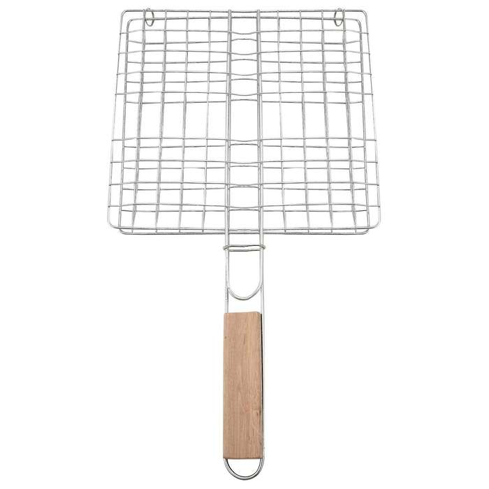Bbq Net Basket Grilling Baskets for Fish Folding Vegetable Barbecue Wire Grid Rack Bbq Accessories