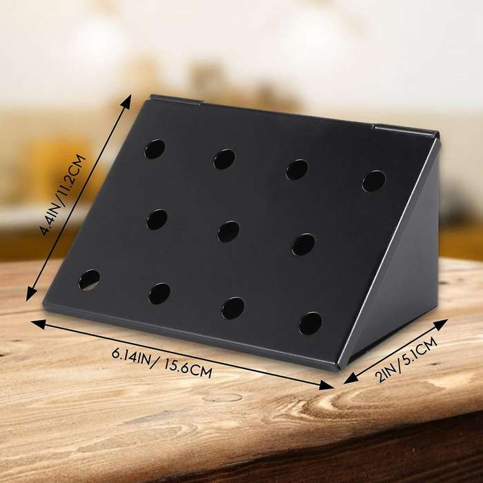 Bbq Smoker Box Wood for Outdoor Charcoal Gas Barbecue Grill Meat Infused Smoke/wine Flavor Grill Ac