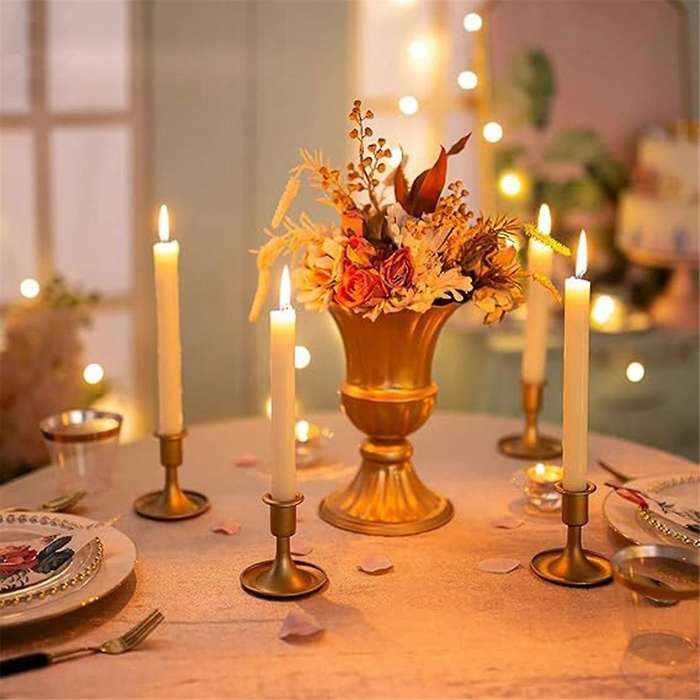 B-Candlestick Holders Taper Candle Holders,Candle Stick Candle Holder for Table Centerpiece, Wedding