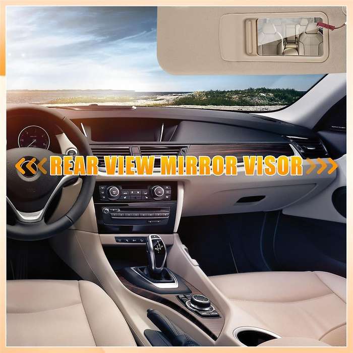 Beige Car Front Sun Visors for 3 SERIES E90 E91 X1 E84 Right 51167252010