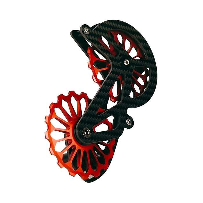 Bicycle Carbon Fiber SD2 Ceramic Rear Derailleurs Guide Wheel for Shiman 6700 6770 6800 6870 9000 90