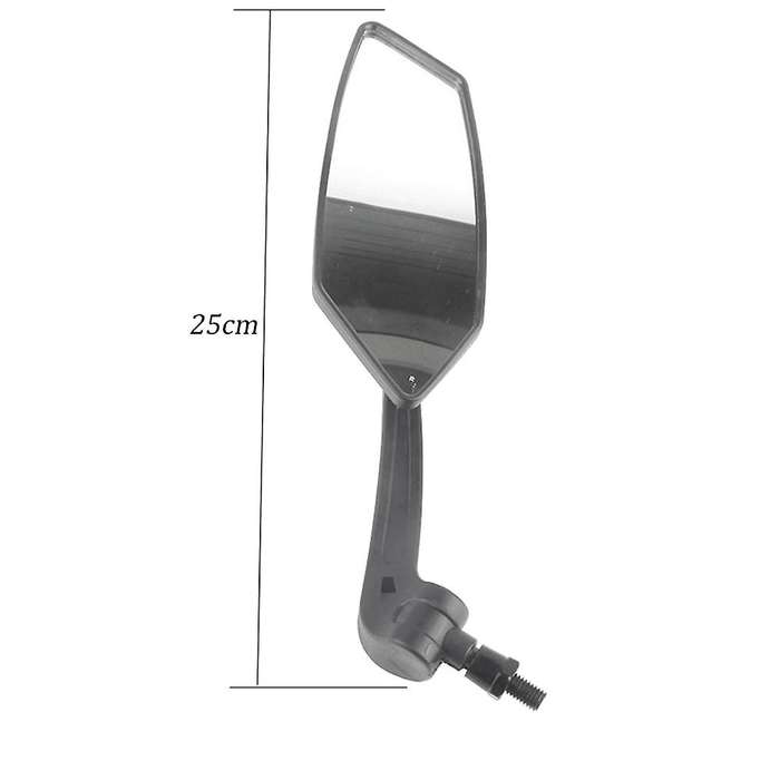 Bicycle Rear View Mirror Bike Electric Scooter Clear Back Sight Reflector Adjustable Rotatable Handl