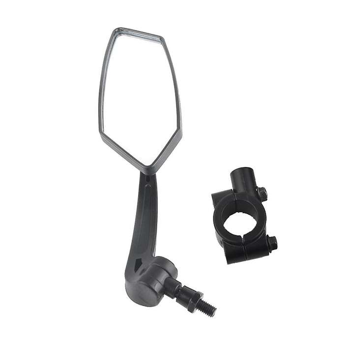 Bicycle Rear View Mirror Bike Electric Scooter Clear Back Sight Reflector Adjustable Rotatable Handl