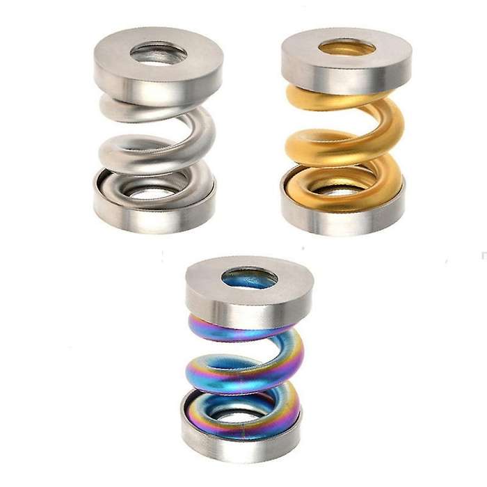 Bicycle Shocks Titanium Bike Cycling Coil Spring Suspension Shock for Bumper Absorber-Titanium